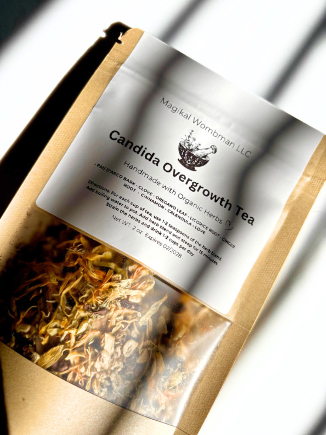 Candida Overgrowth Tea (Fights yeast infections)