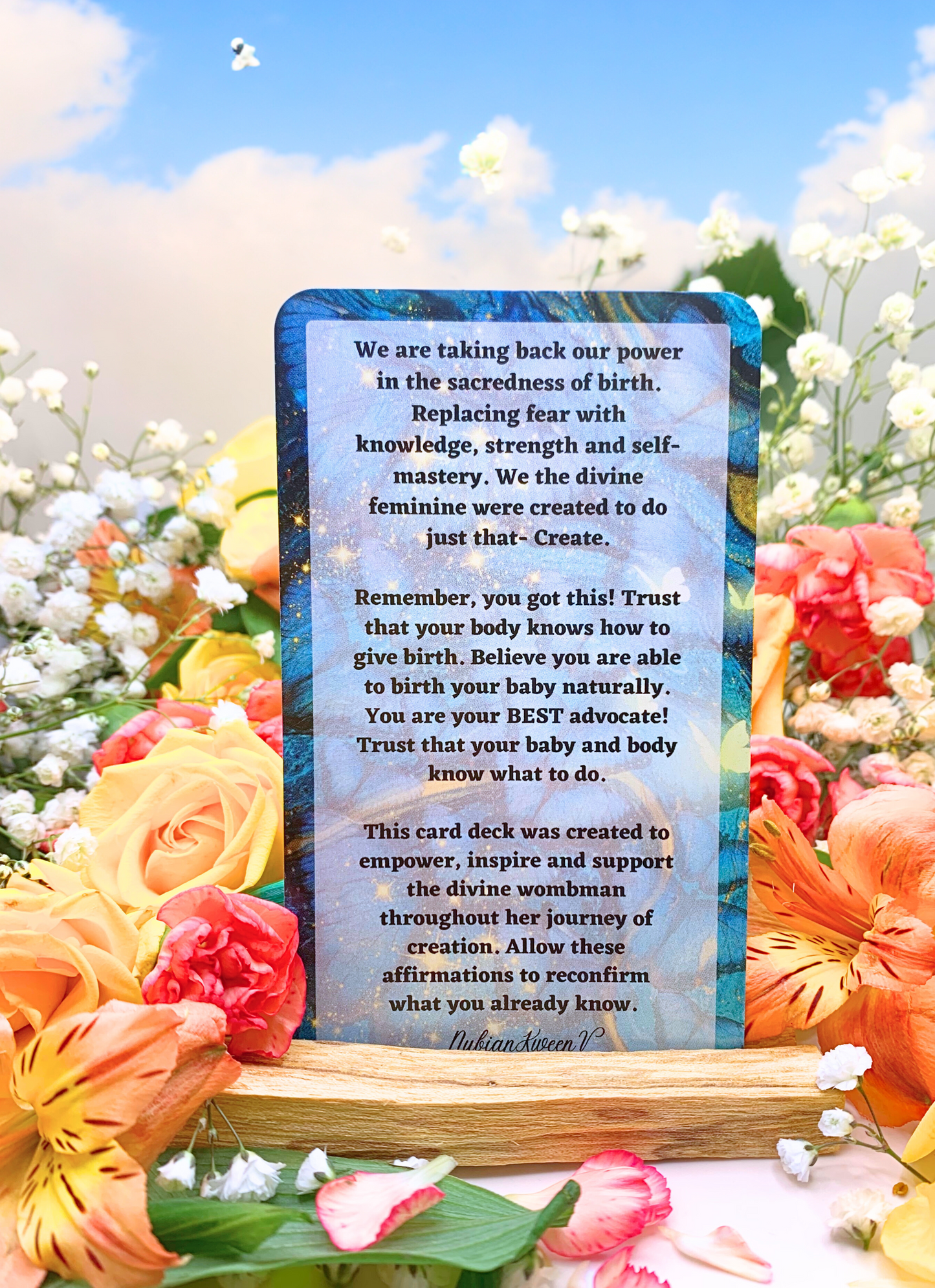 Pregnancy Affirmations Cards