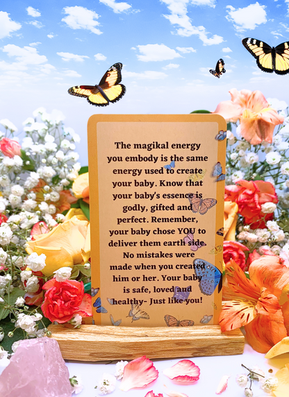 Pregnancy and Birth Affirmations Cards BOGO SALE