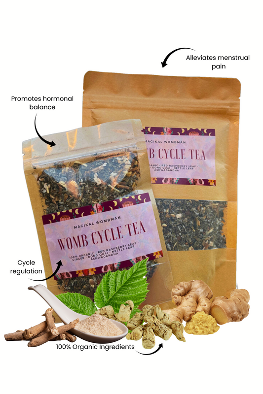 Womb Cycle Tea Bundle (Menstrual + Hormonal Support)